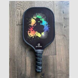Pickleball Paddle Racket Graphite Honeycomb Core Lightweight Cushion Grip